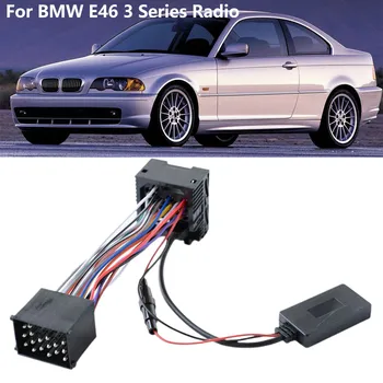 Autoradio Bluetooth 10 Broches sans perte AUXILIAIRE câble Audio Câble Adaptateur Pour BMW E46 Série 3 Adaptateur sans Fil de la Musique Module Récepteur