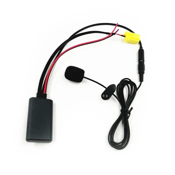 150/300 CM Bluetooth 5.0 AUX IN Mp3, Fil de Câble Adaptateur de Microphone mains libres Pour la FIAT 500, Grande Punto Panda Croma ALFA 159 Smart