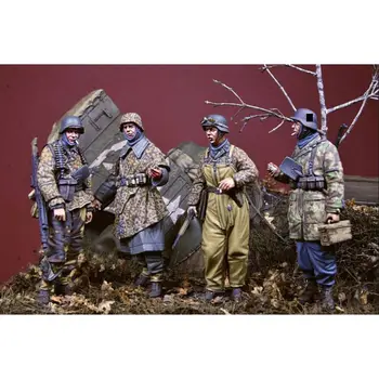 1/35 Résine Figure de Modèle GK，soldat allemand , Non montées et non peintes kit