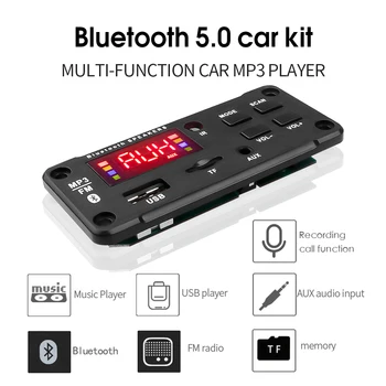 2*25W mains libres Bluetooth Lecteur MP3 Amplificateur Module Décodeur WMA Conseil d'administration USB TF Radio FM de Voiture haut-Parleur sans Fil Audio Recevoir le Kit