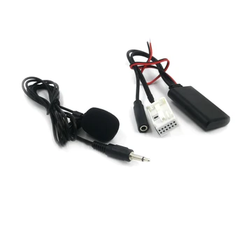 Biurlink RCD510 RCD310 RNS300 Microphone Bluetooth AUX-In Audio auxiliaire Fil de l'Adaptateur Bluetooth 5.0 Adaptateur pour Volkswagen VW Skoda