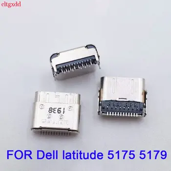 1PCS Pour DELL Latitude 5175 5179 USB 3.1 de Type C DC Power Jack Port de Charge Prise de Type C, Femelle de PC de Comprimé de queue Connecteur