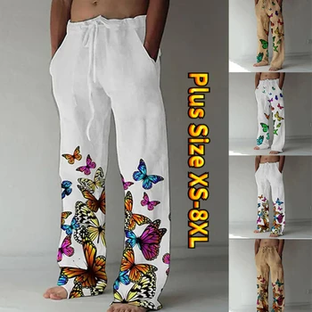 Papillon Insecte Impression de la configuration des Hommes un Pantalon en Vrac à l'Extérieur d'un Hip-Hop Fitness Style Décontracté XS-8XL