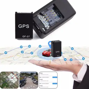 GF07 Mini Traqueur de GPS de L'Appareil d'Écoute de l'Enfant Véhicule à Distance Localisateur d'Enregistrement Sonore Mini Bug de la Balise de Suivi de Bande de Quadruple de