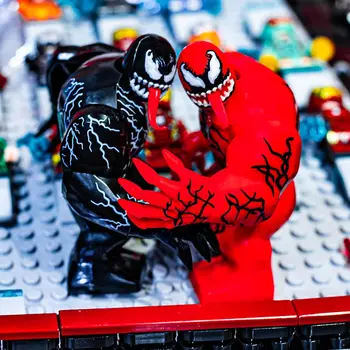 Super-Héros De Marvel Venin Sérum Carnage Riot Venom Spiderman, Wolverine Grand Bloc De Construction De Figures Jouet Pour Les Enfants