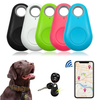 Mini Mode Smart Chien, Animaux de compagnie Bluetooth Localisateur GPS Tracker Anti-perte d'Alarme Balise sans Fil Enfant Sac Wallet Key Finder Locator