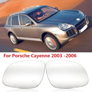 CAPQX avec chauffage Pour Porsche Cayenne 2003 2004 2005 2006 Voiture de Côté vue Arrière Miroir de Verre de Rétroviseur Verre d'Inversion de la Lentille