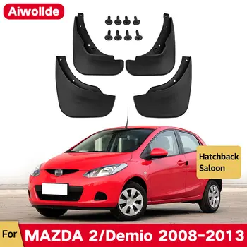 Garde-Boue Pour Mazda 2 / Demio 2008-2013 2009 2010 Boue Rabat De La Garde-Boue Garde-Boue Avant Garde-Boue Arrière De L'Auto Styline D'Accessoires De Voiture