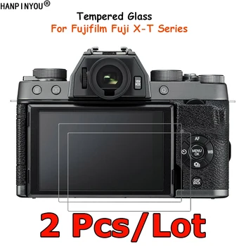 2 Pc/Beaucoup Pour Fujifilm Fuji X-T30 X-T20 X-T10 X-T5 X-T4 XT3 XT100 XT200 Mark II en Verre Trempé de la Caméra de Protecteur d'Écran du Film Garde
