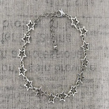 Les étoiles de la connexion charms bracelet grunge Étoiles bracelet à maillons Nana anime inspiré des bracelets pour les femmes de bracelet de charme de y2k