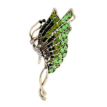 CINDY XIANG strass papillon broches pour les femmes de la mode vintage de l'insecte pin 3 couleurs de haute qualité nouvelle 2023