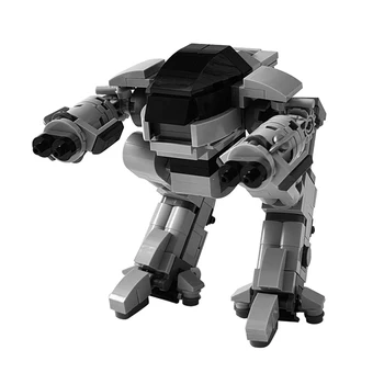 MOC Robot Pour l'Exécution de robot mécanique guerre de la police des Blocs de Construction en Kit Matrice de Noir de Série de la Machine de Film de Briques de Jouet pour enfant