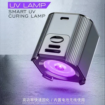 Qianli Intelligent de Durcissement UV Lampe RELIFE RL-014A Mécanicien L1 Aixun UV de la Lumière LED de Lampe de TYPE C, Socket Puissant Durcissement de Réparation de Lampe